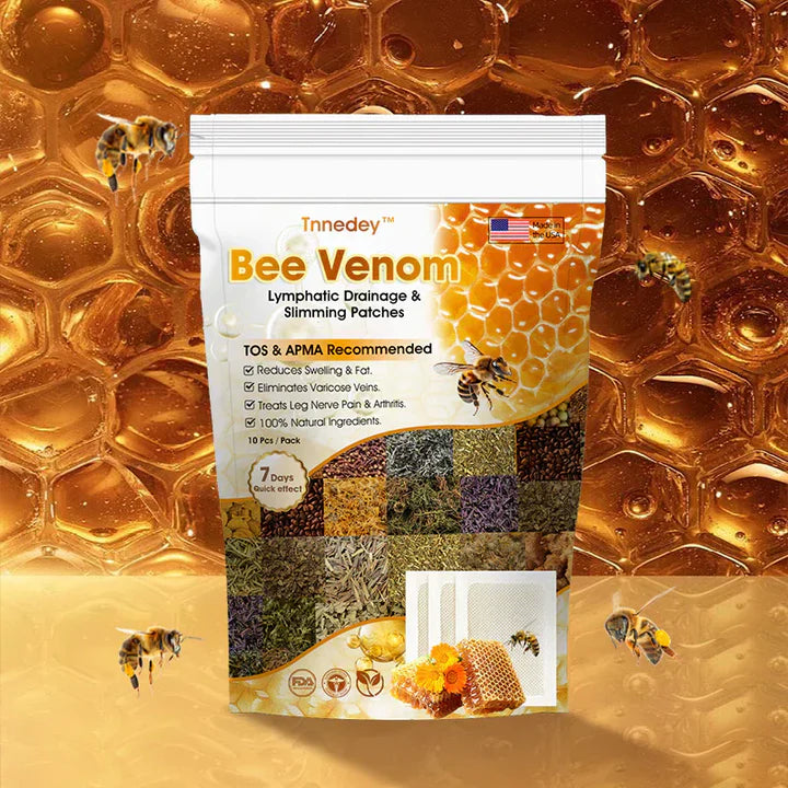 Bee Venom Lymphatic Drainage & Slimming Foot Patches (10 patch)